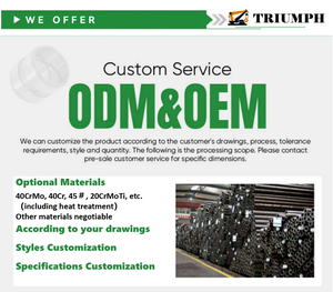 Tùy chỉnh độ cứng cao ỐNg Lót thép với rãnh dầu cho máy xúc xô chuyên nghiệp sản xuất OEM - Product Image 6