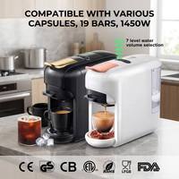Machine à café expresso multi-capsules fournie par l'usine, compatible avec diverses capsules et poudre de café