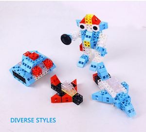 Bloques de Construcción de Plástico ABS Mega Educativos para Niños de 5 a 7 Años, Juguete de Construcción a Escala 1:36, Juego de 50 Piezas con Temática de Robots, Novedad 2020 - Product Image 4