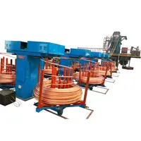 2000 toneladas máquina upcast haste de cobre upcasting haste de cobre contínuo que faz a máquina
