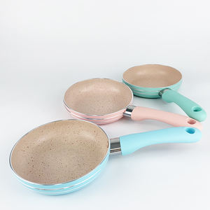 Padella <span class=keywords><strong>in</strong></span> <span class=keywords><strong>pietra</strong></span> di alluminio padella antiaderente uovo frittata bistecca manico da cucina padella antiaderente - Product Image 1