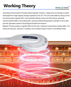 Nueva Máquina de Terapia Magnética Physio Wave 4T para Fisioterapia, Relajación Muscular de Cuerpo Completo, Alivio del Dolor y Reparación de Lesiones Deportivas - Product Image 3