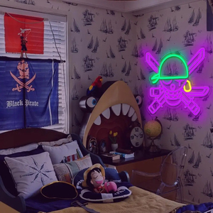 Letreiro Neon de Caveira LED Regulável para Salão de Tatuagem, Boate, Garagem, Bar, Quarto, Quarto de Adolescente, Decoração de Parede para Casa, Presente - Product Image 5