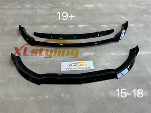 Xlstyling ABS b sdoppiatore per labbra anteriori <span class=keywords><strong>Mercedes</strong></span> Benz <span class=keywords><strong>classe</strong></span> <span class=keywords><strong>C</strong></span> W205 2015-2019 + W205 body per paraurti anteriore - Product Image 6