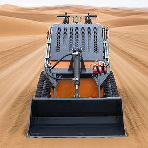 Le mini-tracteur sur chenilles abordable T460 avec accessoires convient aux projets de construction. - Product Image 2