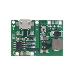 FYX Stock Litio Li-ion <span class=keywords><strong>TP4056</strong></span> 18650 3,7 V 4,2 V 9V 5V <span class=keywords><strong>2A</strong></span> Módulo de paso P ajustable 18650 Placa de cargador Módulo de refuerzo de aumento de la velocidad de la carga - Product Image 2