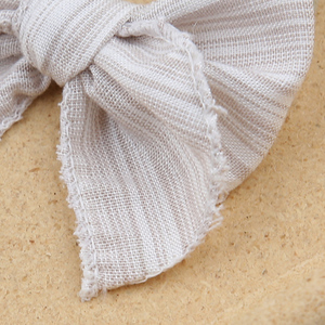 Bébé fille personnalisé artisanat Mini <span class=keywords><strong>Fable</strong></span> arcs bandeau enfant en bas âge filles doux fleur broderie coton élastique Nylon bandeau de cheveux - Product Image 6