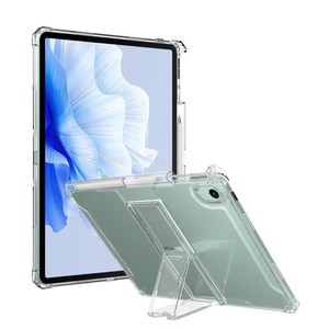 Funda de TPU con Ranura para Lápiz y Soporte para <span class=keywords><strong>Matepad</strong></span> y Redmi Serie 12.1 <span class=keywords><strong>Pulgadas</strong></span>, Protección Contra Impactos con Amortiguación de Aire, Anticaídas, Panel Plano Transparente - Product Image 1