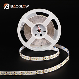 Nouvelle bande LED flexible multicolores 12/24V 15mm 20W SMD 2835 de 100 mètres, éclairage intérieur 6000K, découpable sur 300m pour TV - Product Image 2