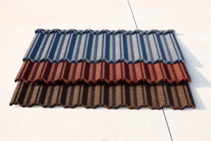 กระเบื้องหลังคาคอนกรีต<span class=keywords><strong>แผ่น</strong></span><span class=keywords><strong>หลังคา</strong></span>โลหะเคลือบหินวัสดุก่อสร้างมุงหลังคากระเบื้อง - Product Image 3