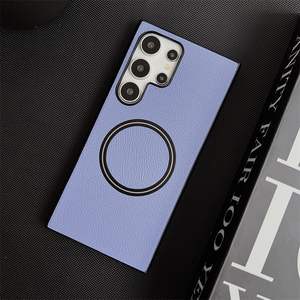 Funda Magnética de Cuero PU Mate para <span class=keywords><strong>Samsung</strong></span> <span class=keywords><strong>Galaxy</strong></span> A55 A35 A25 A15 A05S / <span class=keywords><strong>Note</strong></span> <span class=keywords><strong>20</strong></span> Ultra, Funda Rígida de Negocios para PC con Carga Inalámbrica - Product Image 4