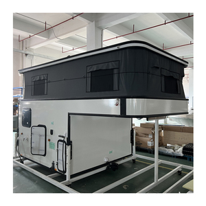 Flatbed Popup Truck Pickup Camper para Toyota para <span class=keywords><strong>Hilux</strong></span> Rear Folding Camper Trailer para la <span class=keywords><strong>venta</strong></span> - Product Image 1