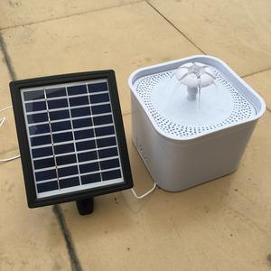 WHY460 fontana automatica per gatti per animali domestici con illuminazione a LED capacità 2L ciotola per abbeveratoio per cani e gatti solari - Product Image 6