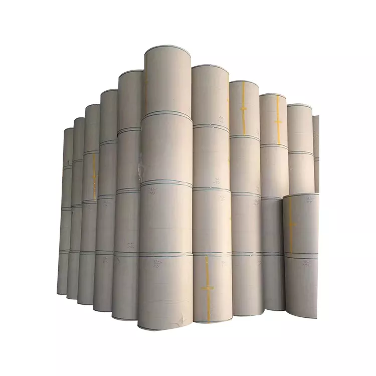 Wholesale Cheap High Quality Kraft Paper Cardboard Roll Core Raw Materials for Make Wrapping Paper Tube
