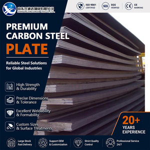 Plasma Cutting S355JR S355JR Coated Tempered 50mm 600mm Punching GB T700 Carbon Steel Plate of Building - Product Image 1