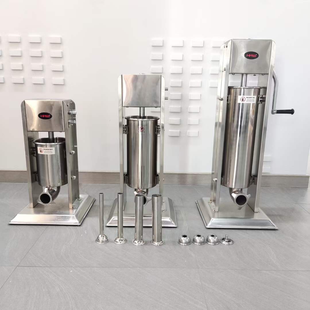 3 л, 2 скорости, регулировка, наполнитель для колбасы, наполнитель из нержавеющей стали для мяса