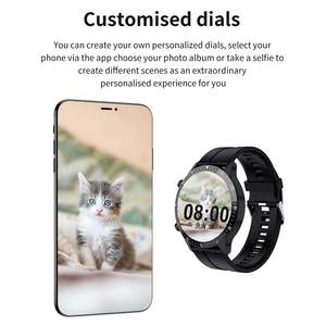 สมาร์ทวอทช์ HW20 สำหรับผู้ชาย รองรับ ECG+PPG กันน้ำระดับ IP68 โทรผ่านบลูทูธ วัดอัตราการเต้นของหัวใจ แจ้งเตือนข้อความ นาฬิกาอัจฉริยะสำหรับออกกำลังกาย - Product Image 5