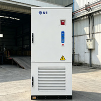 Armoire de stockage d'énergie à batterie lithium-ion LiFePO4, usage industriel et commercial, réseau on/off/hybride, 261 kWh, refroidissement liquide, IP55