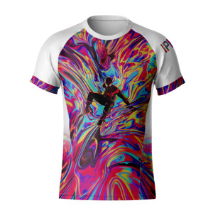 Tissu en polyester imprimé personnalisé confortable à séchage rapide série Spider-Man super-héros mode décontractée T-shirt pour hommes - Product Image 2