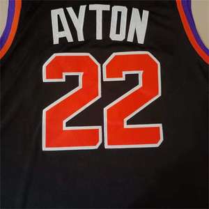 卸売本格的なケビンデュラントデビンブッカーバスケットボールジャージーフェニックススウィングマンユニフォーム男性用ユースカスタムバルク夏用 - Product Image 3