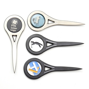 <b>Plain</b> Quality Casting for Towel Folding Pitchfork Level Ballmarkers Foldable Flip <b>Tools</b> Kit Repair Putt Steel Golf Accessories - Product Image 4