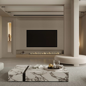 Nexus stile minimalista Interior Design Villa squisita soggiorno spazio Full House 3D costruzione immobiliare - Product Image 1