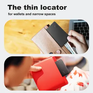 Ultra Thin Wireless Charging Air Card Smart Tag With MFi Certification FindMy Wallet Keys Car Kids Elderly Finder