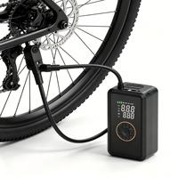 Compresseur d'air sans fil 150 PSI, gonfleur de pneus portable pour voiture, pompe à air rechargeable pour voiture, SUV, vélo, moto