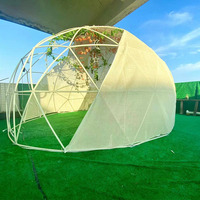 Tentes transparentes de dôme d'igloo de tente claire imperméable de dôme pour la serre chaude de restaurant de jardin