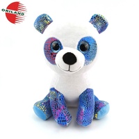 Peluche léopard en peluche aux grands yeux, animal en peluche, poupée de jeu