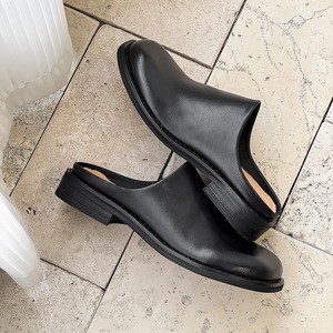 Men's Women's Thick-soled Cool-Toe Sandals for Casual Wearing High-Heeled Shoes with <b>Big</b> Tops Couple's Outer wear Half Sandals - Product Image 4