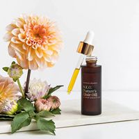 Bouteilles compte-gouttes en verre vides personnalisables avec logo pour les soins du visage, les huiles essentielles, les huiles de croissance capillaire, les emballages cosmétiques
