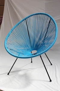 Vente en gros d'usine de meubles de jardin d'extérieur bon marché Offre Spéciale populaire chaise en osier rotin Pe chaise <span class=keywords><strong>Acapulco</strong></span> - Product Image 6
