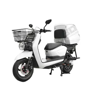 Bicicleta eléctrica de 1500w, Scooter con armario alto, entrega por correo de ciudad, Pizza