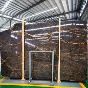 Marmo Nero e Oro Port Laurent Italiano per Pavimenti e Scale Interni - Product Image 6