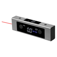 Inclinomètre industriel DIY, détecteur d'angle, niveau électronique, boîtier de mesure, jauge d'angle à base magnétique 360 degrés, niveaux laser