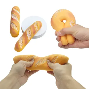Artificial French Long Bread Loaf Lifelike Dessert Cake Food Toys Photography Prop Stretch Toy