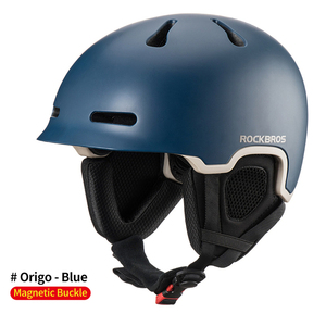 ROCKBROS-<span class=keywords><strong>Casco</strong></span> ultraligero PC + EPS, certificación CE, moldeado integralmente, transpirable, para esquí, Snowboard - Product Image 5