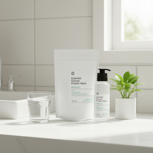 Polvo Enzimático Esencial para Lavado Facial 90g, Limpiador Facial Suave e Hidratante con Complejo de Fermento de Hoja de Papain - Product Image 5
