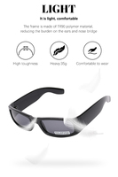 Vente directe d'usine cadre blanc lunettes de soleil carrées OEM ODM femmes hommes lunettes de soleil de pêche polarisées en plein air