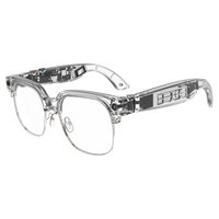 Lunettes Intelligentes IA G7 4 Go 8 millions de pixels BT5.0 Traduction IA Enregistrement vocal Photographie Étanche IPX-4 Monture en titane 290 mAh