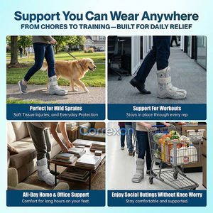<span class=keywords><strong>Bota</strong></span> Ortopédica para Caminar, para Esguinces de Tobillo, Fracturas, Soporte de <span class=keywords><strong>Pie</strong></span>, Certificación ISO - Product Image 6