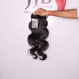 ผู้จำหน่ายผมมนุษย์คุณภาพสูงจากวัดในอินเดีย ผมมนุษย์แบบ Body Wave แบบเป็นมัด ผมมนุษย์แบบตรงและแบบหยิกจากวัดในอินเดีย - Product Image 2