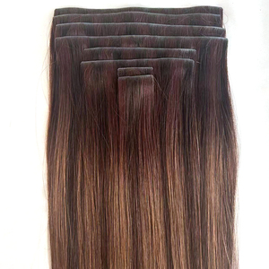 Extensions de cheveux vierges bruts de grade 12A, double épaisseur, Remy, en bande adhésive invisible, pour une pose sans couture - Product Image 3