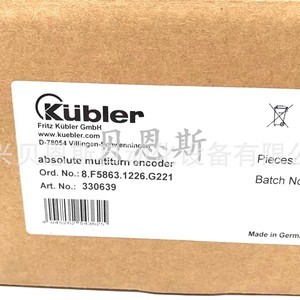 Kubler Incremental Encoder 8.F5863.1226.G221 10-30 VDC Industrial Automation - Product Image 4