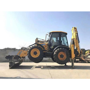 รถตักล้อยาง JCB 4CX ขนาดกะทัดรัด พร้อมหัวขุด 4 ตัน สำหรับงานฟาร์ม พร้อมเครื่องยนต์ เกียร์ ปั๊ม และชิ้นส่วนหลัก - Product Image 2