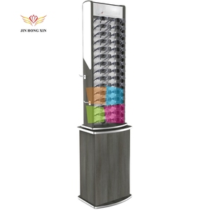 Occhiali da sole negozio lucchetto porta portaoggetti Design legno girevole piano piano ottico negozio vetrina per la vendita - Product Image 3