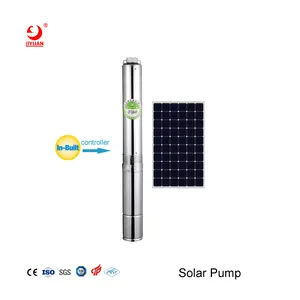 Pompa air tenaga surya, Kit lengkap 10Hp tenaga surya pompa Submersible pompa air tenaga surya 400m harga untuk irigasi pertanian