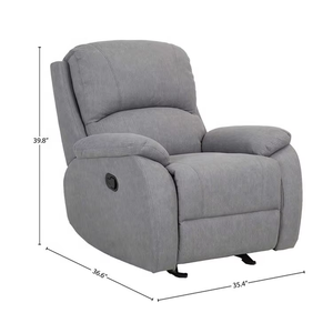 Hochwertige One Seat Modern Kunstleder Dunkelgrau Farbe Wohnzimmer <span class=keywords><strong>Massage</strong></span> Liege Sofa Stuhl