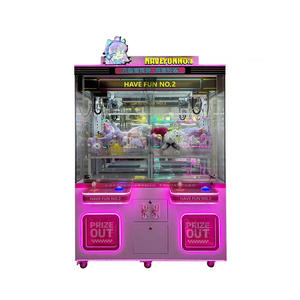Pink Doll Machine Commercial Blind <b>Box</b> Machine Commercial <b>Arcade</b> Prize Machine Coin Operated Blind <b>Box</b> Gift Machine - Product Image 2